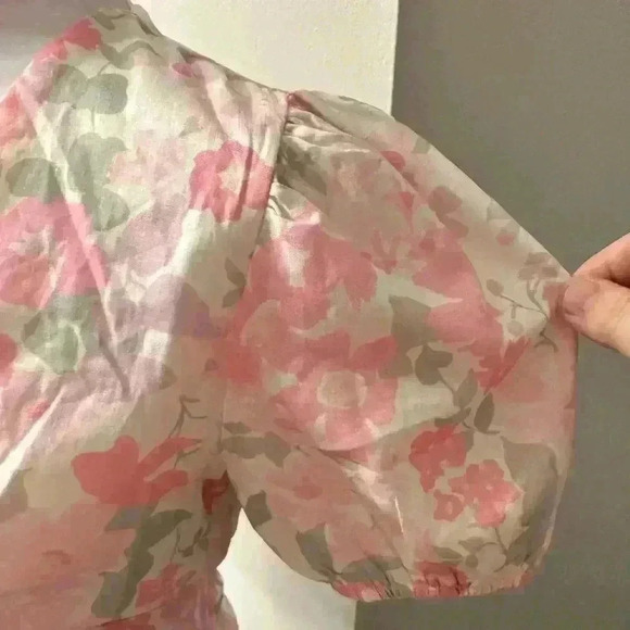 PRINCESS POLLY floral mini dress size US 6 - Picture 5 of 8